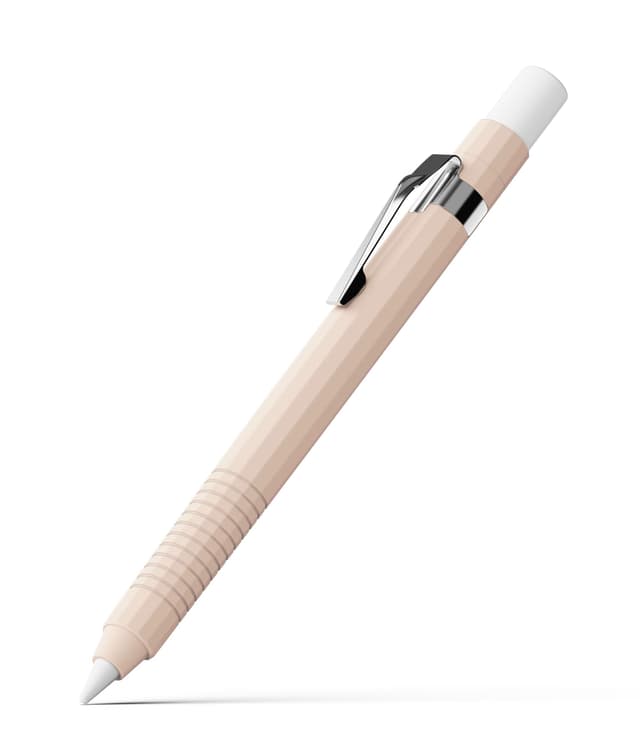 🎨 Ringke Silikon Zeichenbleistift-Etui Kompatibel mit Apple Pencil USB-C - Pink Sand