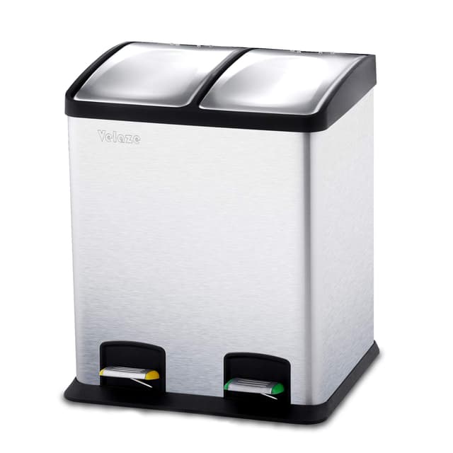 🌟 Super Deal! Velaze Mülleimer Küche aus Edelstahl 🚮