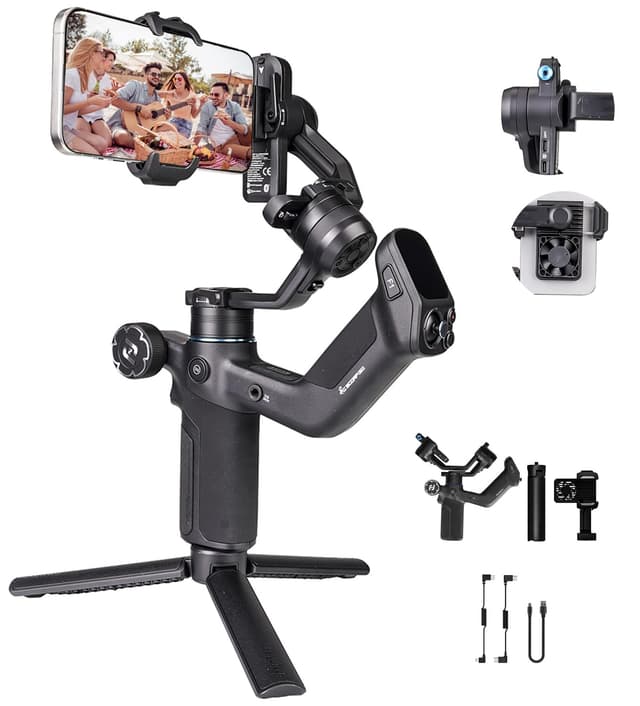 📸 FeiyuTech Scorp MINI 3 Gimbal-Stabilisator für iPhone 📱