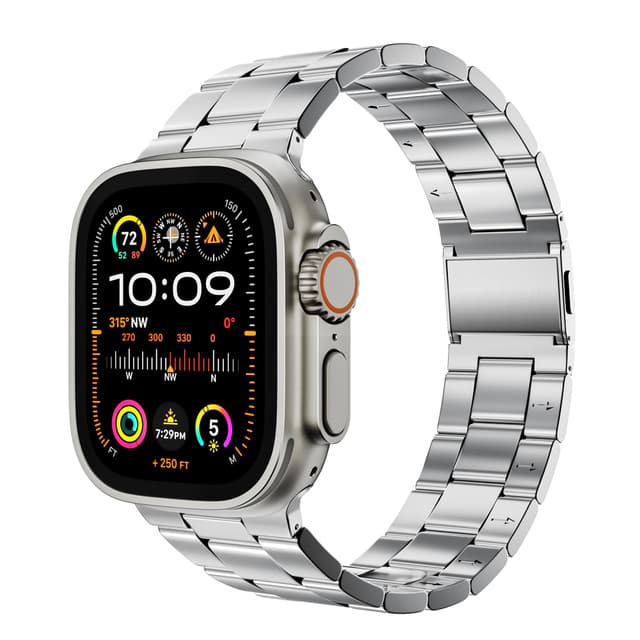 🔧🍎 LULULOOK Werkzeuglos Armband für Apple Watch Ultra 2/Ultra 49mm 46mm 45mm 44mm 42mm 41mm 40mm 38mm
