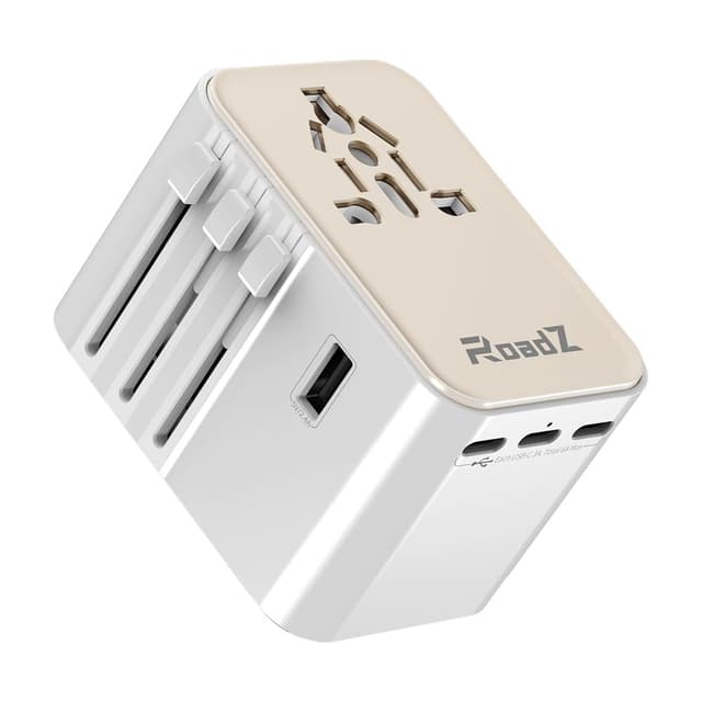 RoadZ Reiseadapter Weltweit mit 30W Fast Charging ✈️🔌