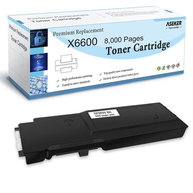 🖨️ ASEKER Kompatibler Tonerkartusche für Xerox Phaser 6600 6600n 6600dn 6600ydn WorkCentre 6605 6605n 6605dn Drucker