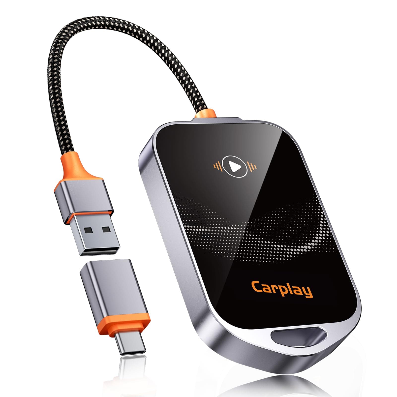 🚗 GlasFlength Carplay Wireless Adapter für iPhone - Plug-and-Play Kompatibilität! 📱