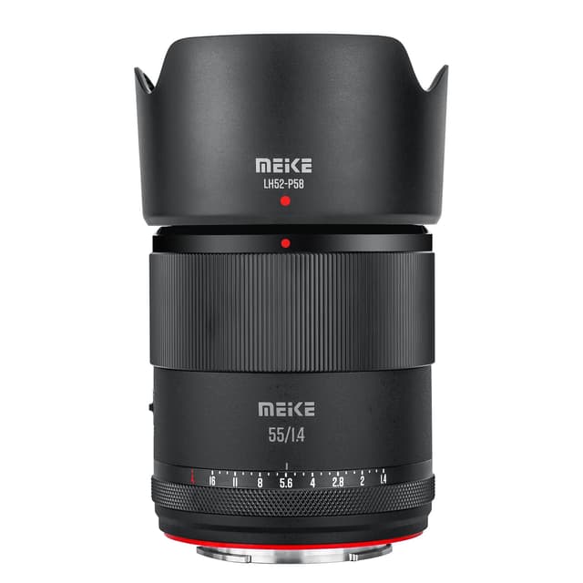 📸🔥 Meike 55mm F1.4 Autofokus STM Portrait Objektiv für Sony E-Mount Kameras