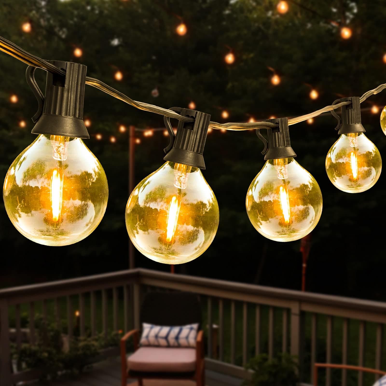 AVANLO LED Lichterkette Außen 45.7M/150FT Terrasse Lichterkette Outdoor 🌟🏡