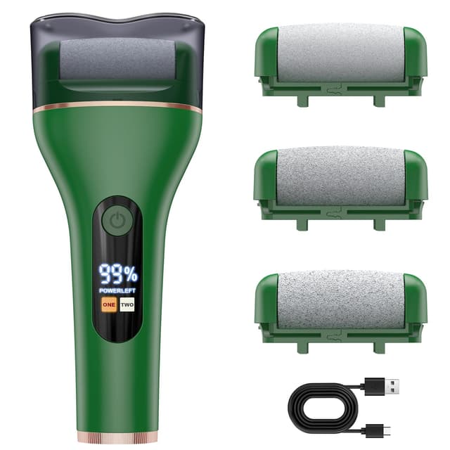 👣 AOMEES Hornhautentferner Elektrisch 🌟 Fußpflege-Set 🌟