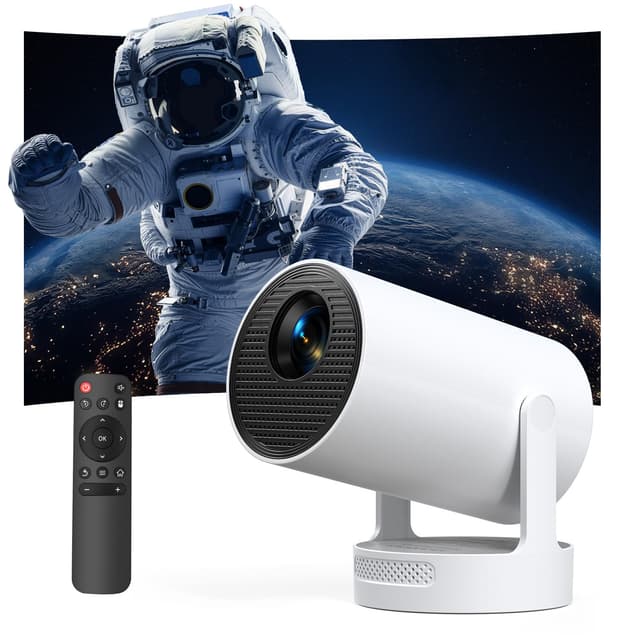 🌟 Mini Beamer mit FHD 4K Unterstützung für Heimkino 🎬