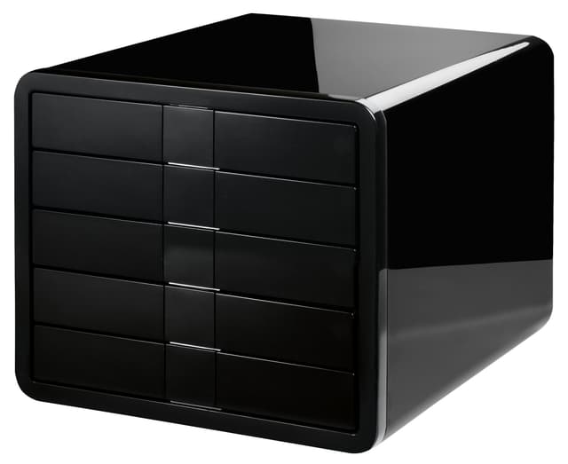 HAN Schubladenbox i-BOX, Schreibtischbox mit 5 Schubladen für Formate bis A4/C4 📁🖊️