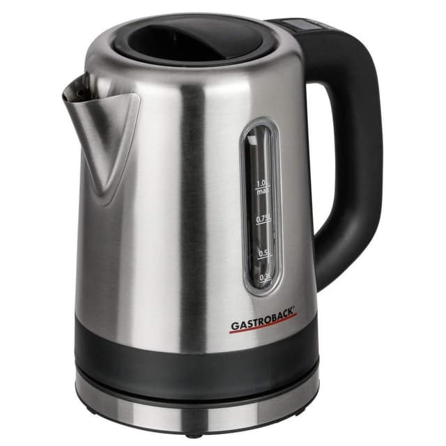 🔥 Super Deal! GASTROBACK #42435 Design Wasserkocher Mini, 1 Liter Edelstahl-Behälter ♨️🍵