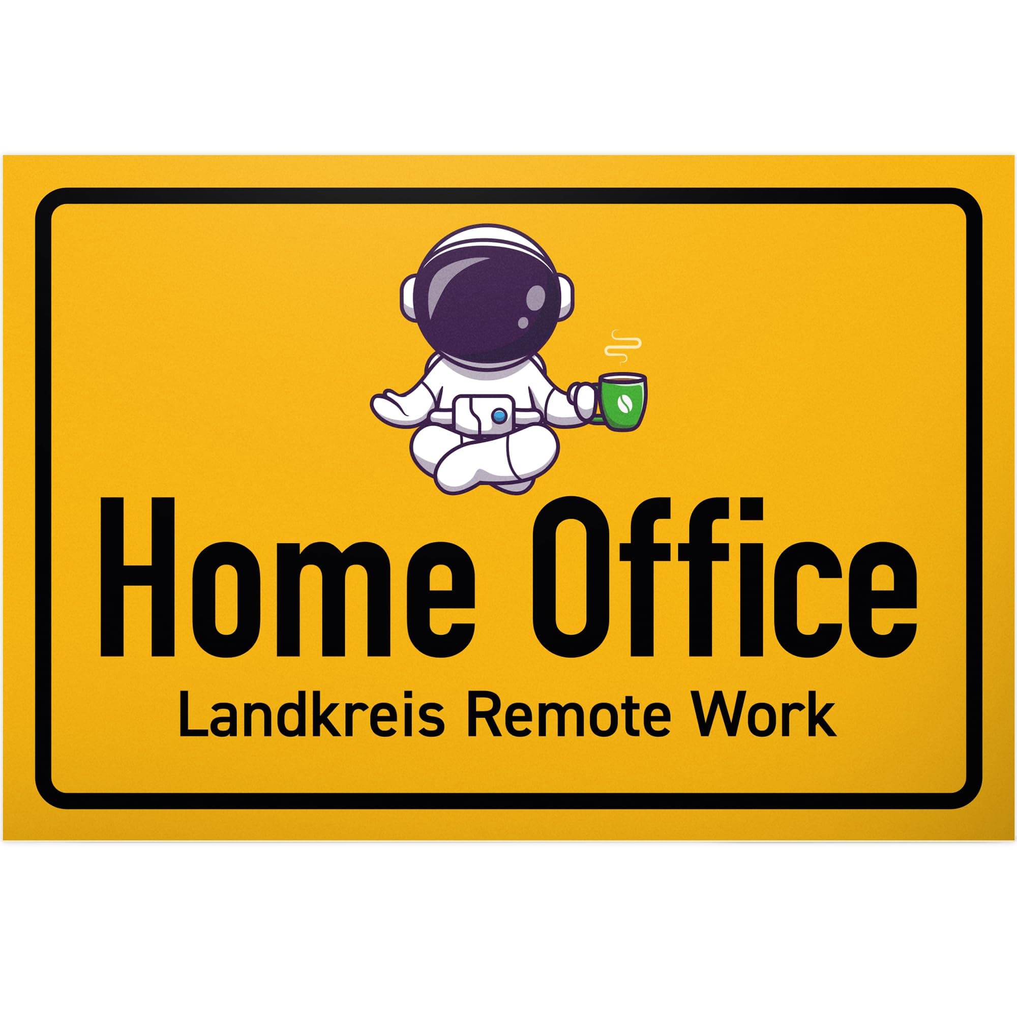 🎁 Lustiges Spruchschild - DankeDir! Home Office - Geburtstagsgeschenk 🎉