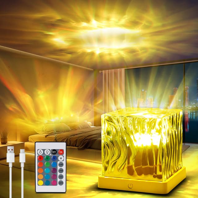 TRUMPETS Sternenhimmel Projektor - Nordlicht Lampe mit 16 RGB Farben 🌌