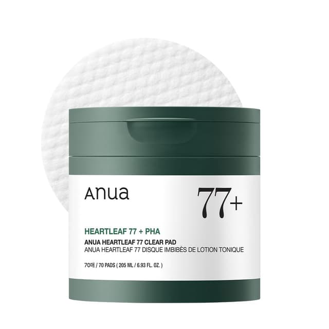 ANUA Heartleaf 77 Toner Pad - PHA Peeling-Pads 🌿🌸