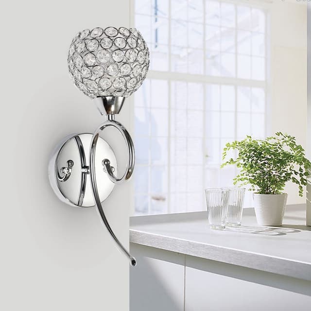 ELINKUME Moderne Kristall Wandleuchte für Zuhause 🌟