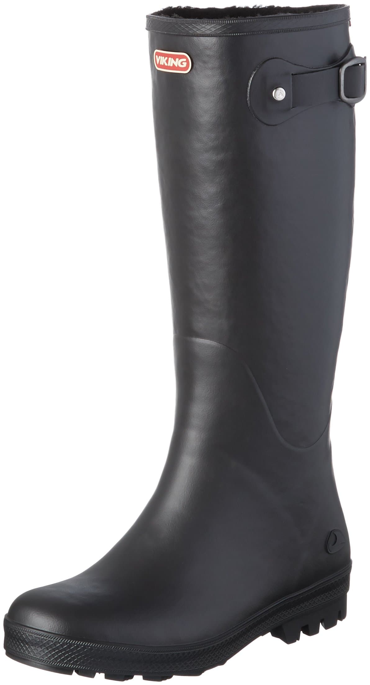 🌧️🌿 Viking FOXY WARM Damen Langschaft Gummistiefel 40 EU Schwarz - Nur 56.76€