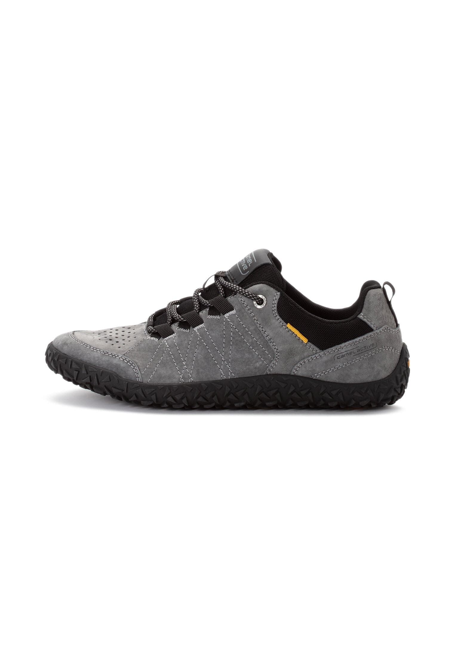 👟 Super Deal: camel active Herren Sneaker aus Nubukleder und Textil in Grau! Nur 72.6€!