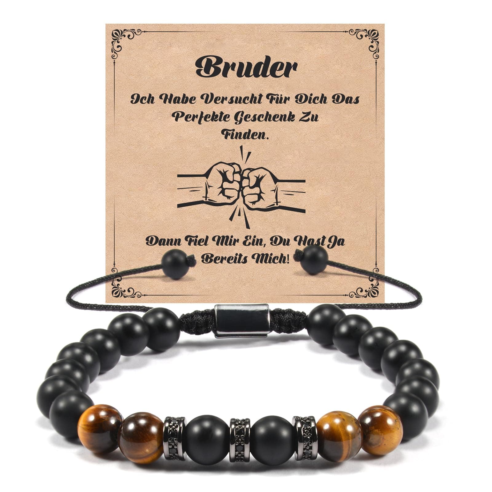 CheersLife Personalisierte Geschenke für Männer - Bruder Geschenk von Schwester 🎁