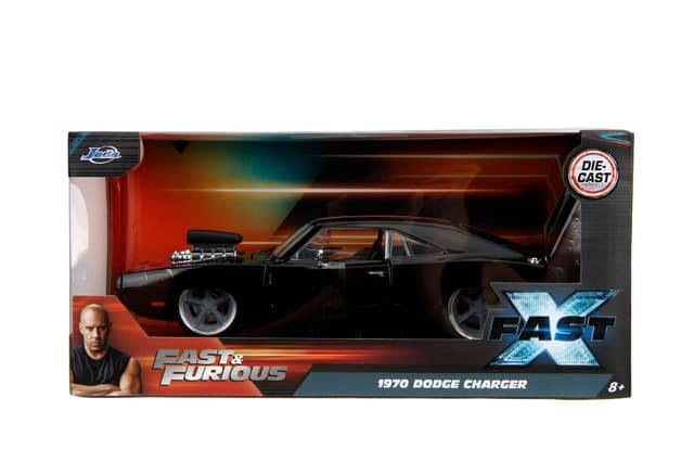 Jada Toys Fast and Furious Modellauto Dodge Charger R/T 1970 (schwarz) 🏎️🔥