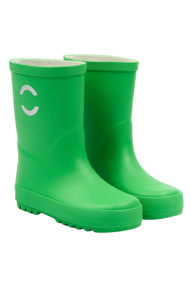 Mikk-line Gummistiefel Kinder | Gefütterte Regenstiefel Kinder | Wasserdichte Gummistiefel | Regenschuhe & Kinderstiefel 32 EU Grün 🌧️👧🧒