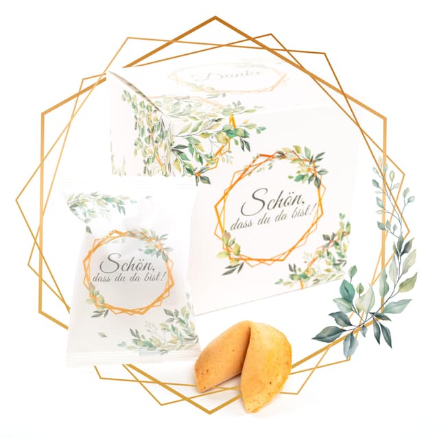 Angebot: Glückskekse Weiß Eukalyptus - 12er Box 🥠🎉