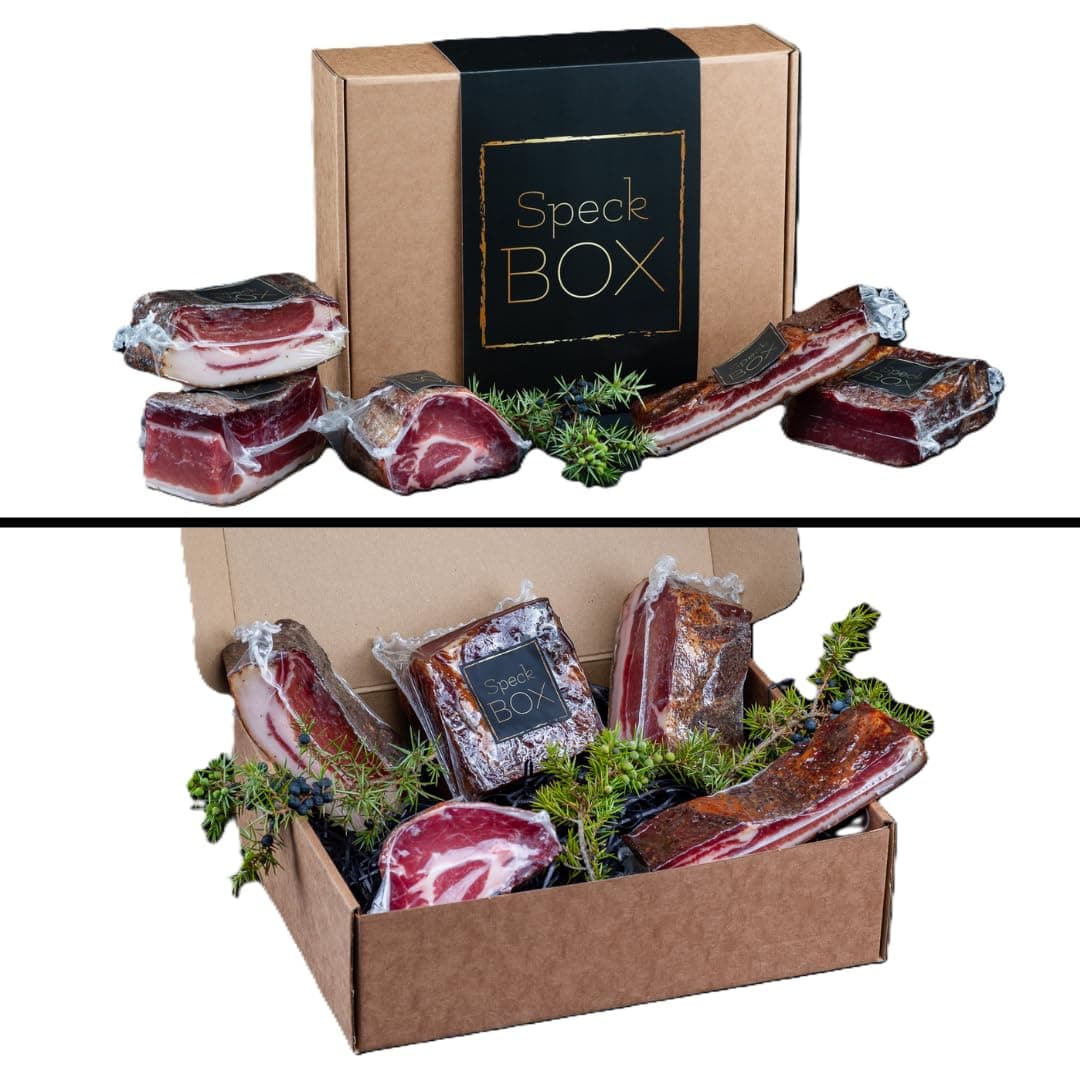 SpeckBox - 5 Sorten original Südtiroler Speck, 8+ Monate gereift 🥓