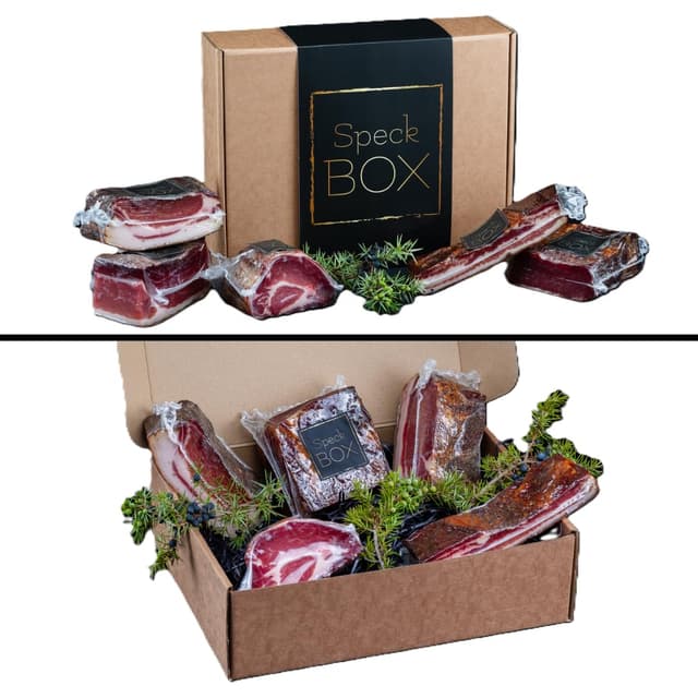 SpeckBox - 5 Sorten original Südtiroler Speck, 8+ Monate gereift 🥓