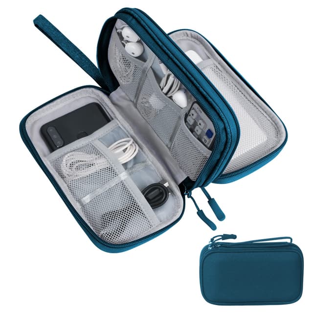 Skycase Kabeltasche & Elektronikzubehör Organizer 🌟 Grün S-19 x 11 x 5,5 cm