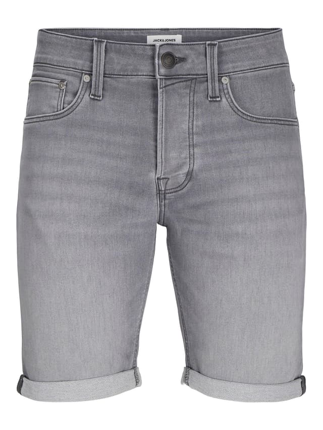 🔥 SALE: JACK & JONES Herren Jeansshorts Plus Size in Grau für nur 32.48€!