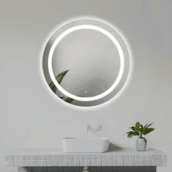 Angebot: Home Glow Venti 60cm Runder Badezimmerspiegel mit LED Beleuchtung ✨