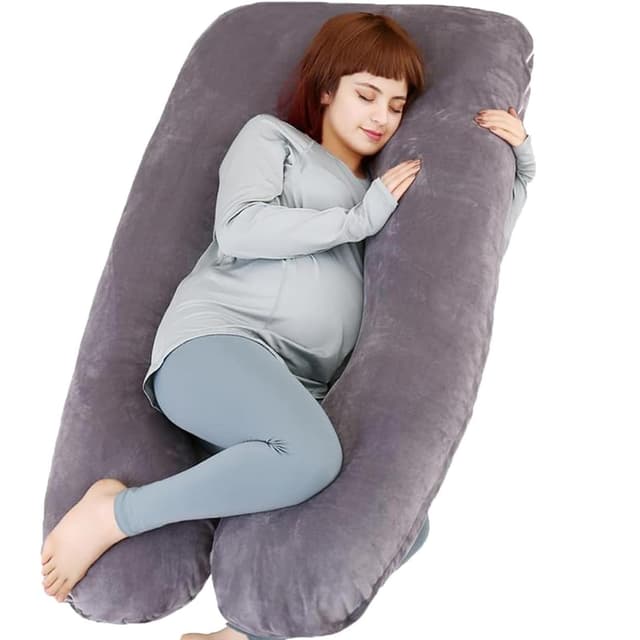 🤰🌙 TaiBest Schwangerschaftskissen U-förmiges Ganzkörperkissen 🌙🤰