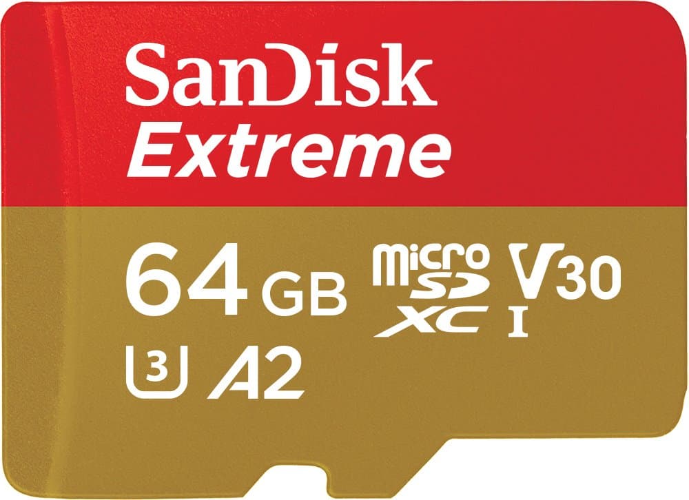 🚀 Deal des Tages: SanDisk Extreme microSDXC 64GB für Actioncams und Drohnen! 💥