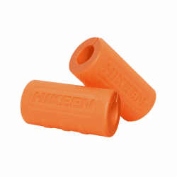 BOOSTEADY Hantelgriffe Silikon Grips, 2 Stücke Bar Grips Orange 🏋️‍♂️