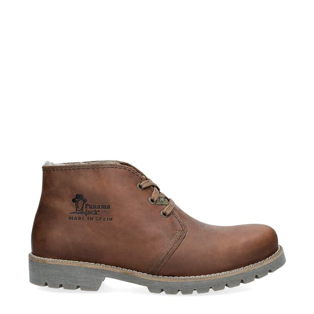 🔥 Mega Deal! Panama Jack Herren Bota Panama Igloo Kurzschaft Stiefel 46 EU Braun Bark
