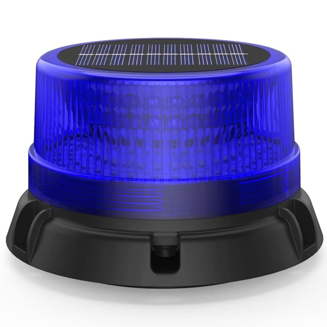 Fxlpower Solarenergie LED Rundumleuchte Akku 🚨🔦