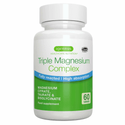 🌿 Igennus Fortschrittlicher Dreifach-Magnesium-Komplex 60 Tabletten 🌿