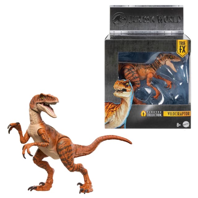 Mattel Jurassic World Hammond Collection Atrociraptor Tiger Figur 🦖🐅