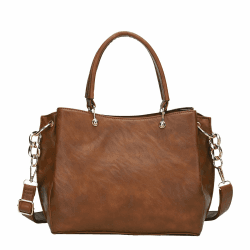 👜 KL928 Tasche Damen Handtasche Henkeltasche Damenhandtasche PU Leder Gelb Braun