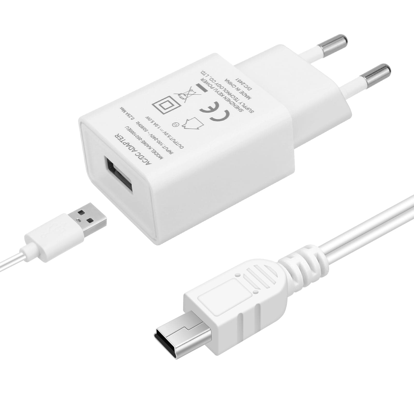 👶🔌 MYPIN 5V 1000mA Babyphone Ladegerät Netzteil Ladekabel