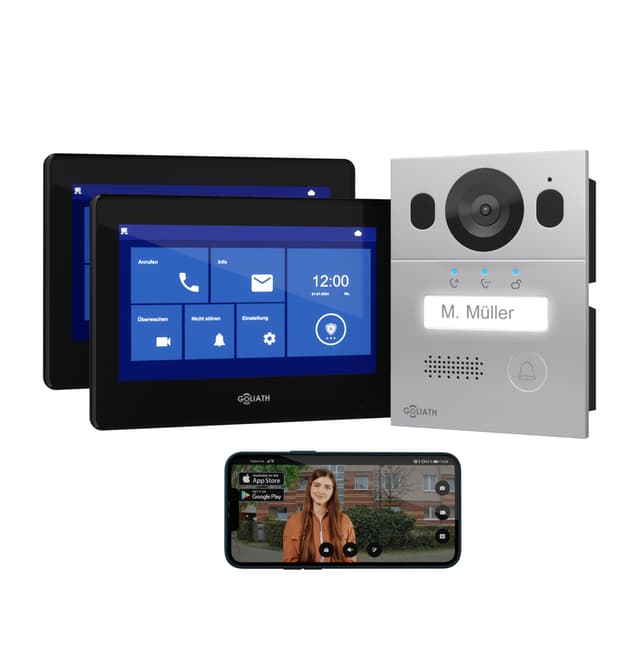 🌟 Super Angebot! GOLIATH Basic Video Türsprechanlage 🚪📹