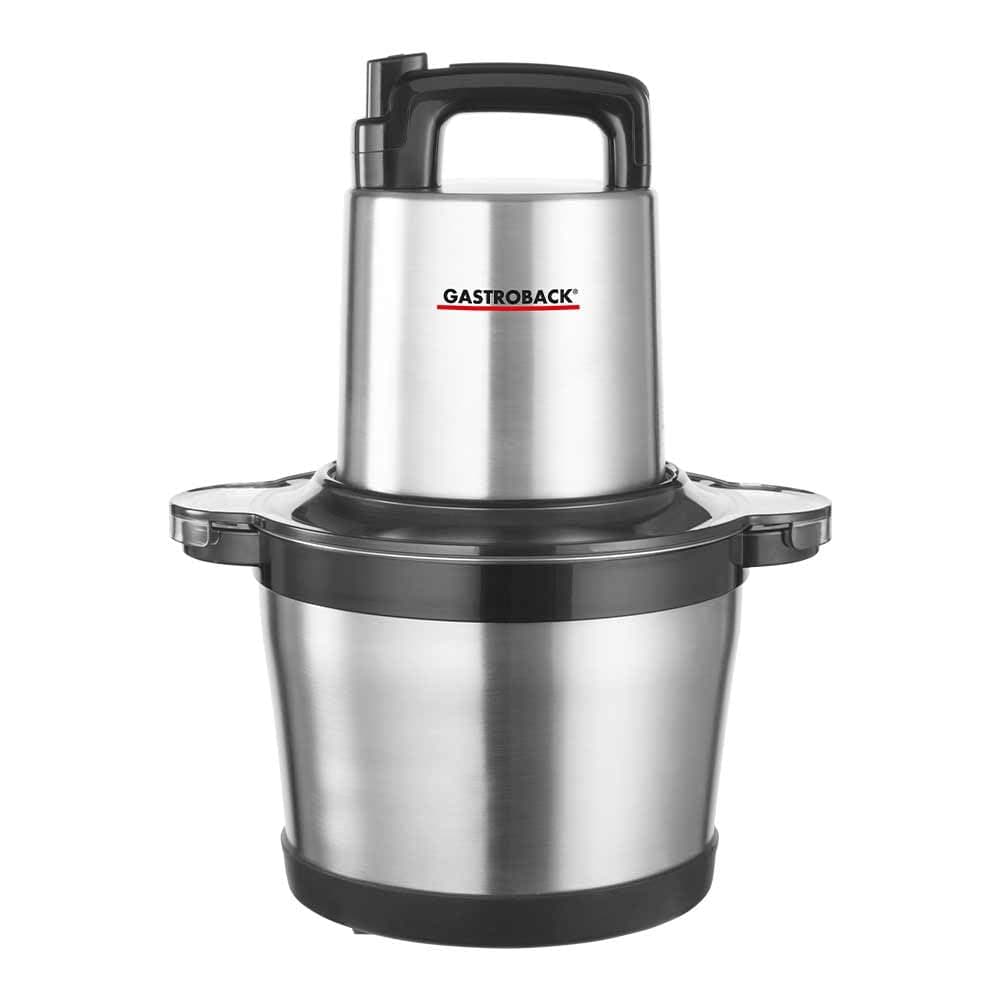 🔪🍲 GASTROBACK #40966 Design Multizerkleinerer Professional 5 L, Silber, Schwarz 🍴🔥