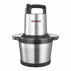 🔪🍲 GASTROBACK #40966 Design Multizerkleinerer Professional 5 L, Silber, Schwarz 🍴🔥