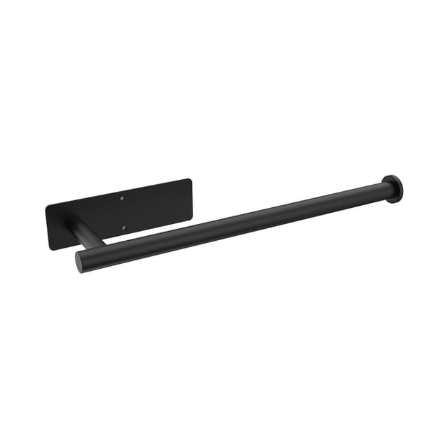 🌟 Ibergrif Küchenrollenhalter ohne Bohren - Schwarzer Papierrollenhalter aus Edelstahl 🌟
