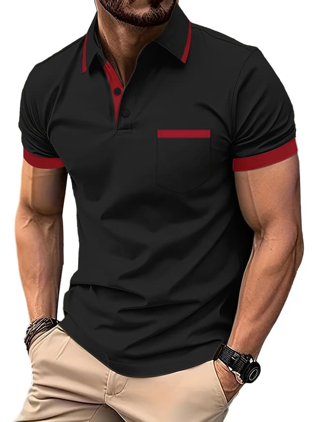 Zitysport Herren Polo Shirt 🏌️‍♂️ Atmungsaktiv und Stilvoll