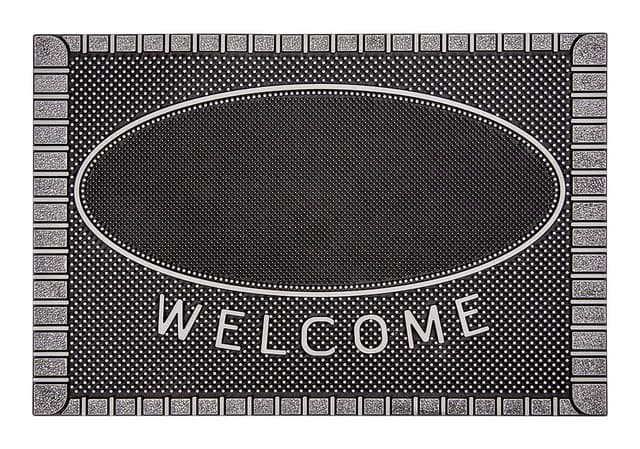Türmatte mit Welcome-Aufschrift 😍