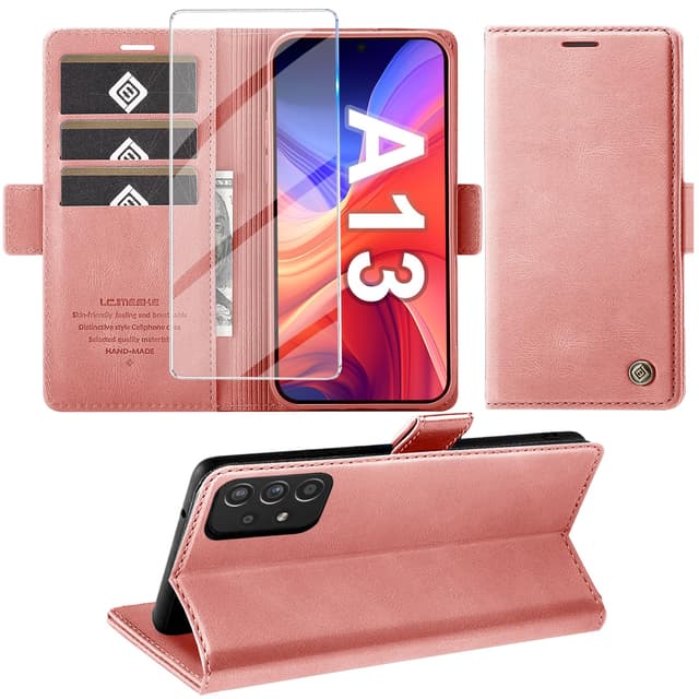 Handyhülle für Samsung Galaxy A13 4G/5G | Premium Leder Schutzhülle 💖