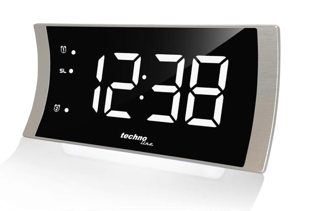 🌟 Technoline WT494 LED-Radiowecker mit Temperatur, Stimmungslicht und USB-Ladeanschluss - Angebot