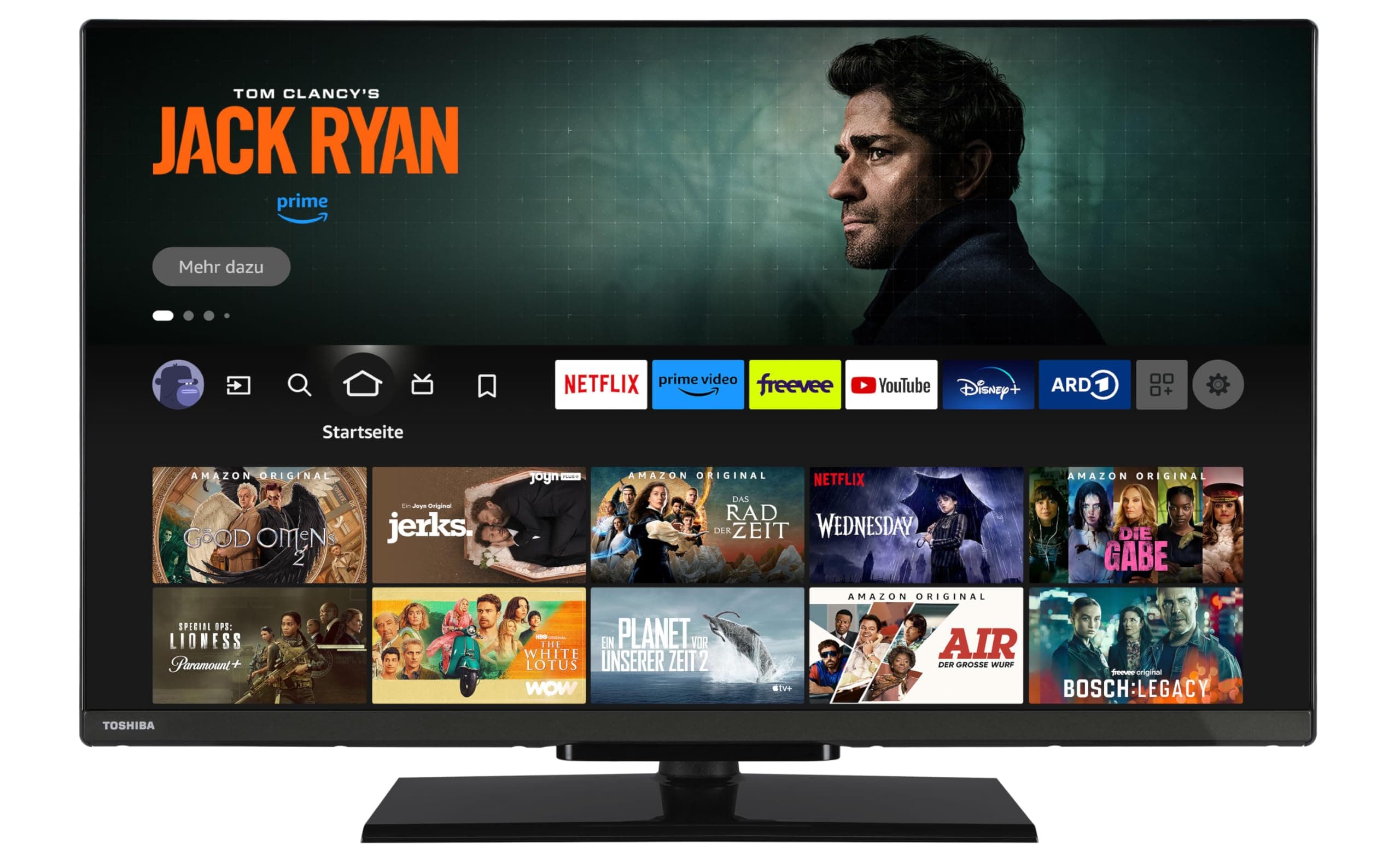 📺 Toshiba 32 Zoll Fernseher Fire TV (Full HD, HDR, Smart TV)