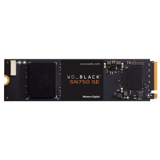 WD_BLACK SN750 SE 500GB M.2 2280 PCIe Gen4 NVMe Gaming SSD 🚀