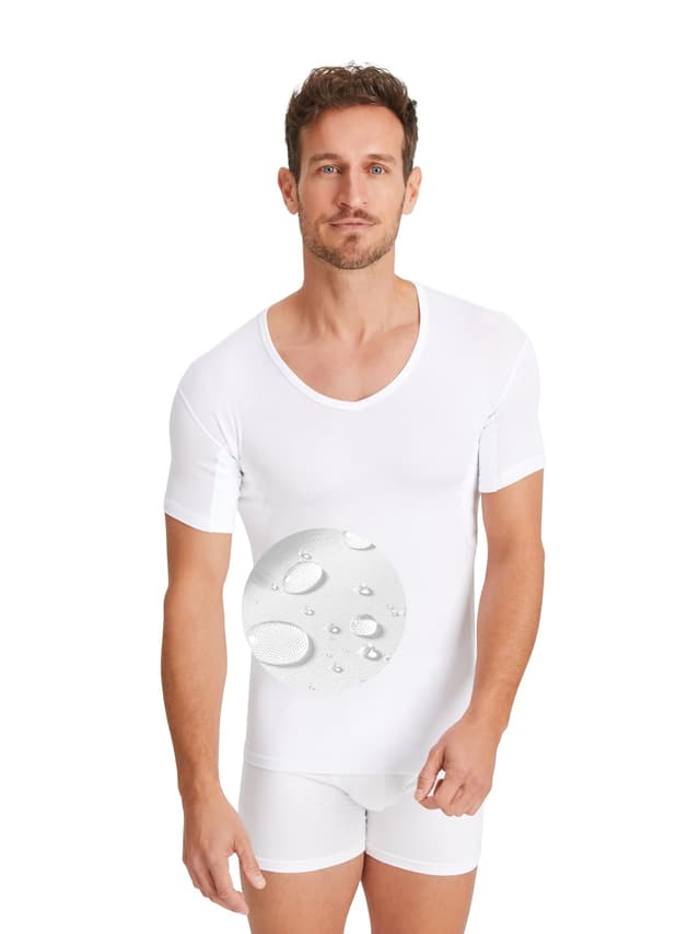 👕🔥 FINN wasserabweisendes Anti-Schweiß Shirt Herren mit Achselpads - Angebot!
