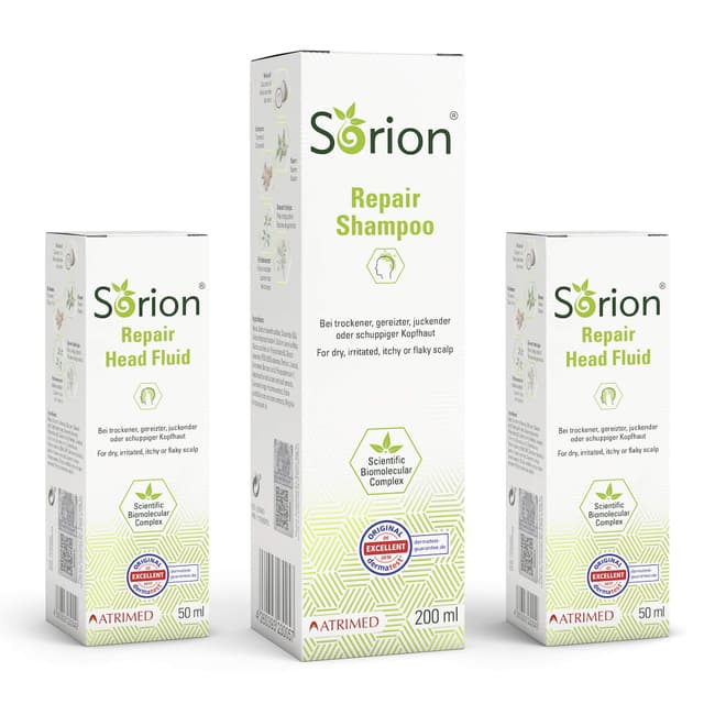 🌿 Sorion Kopfpflege Set - Repair Shampoo und Head Fluid 🌿