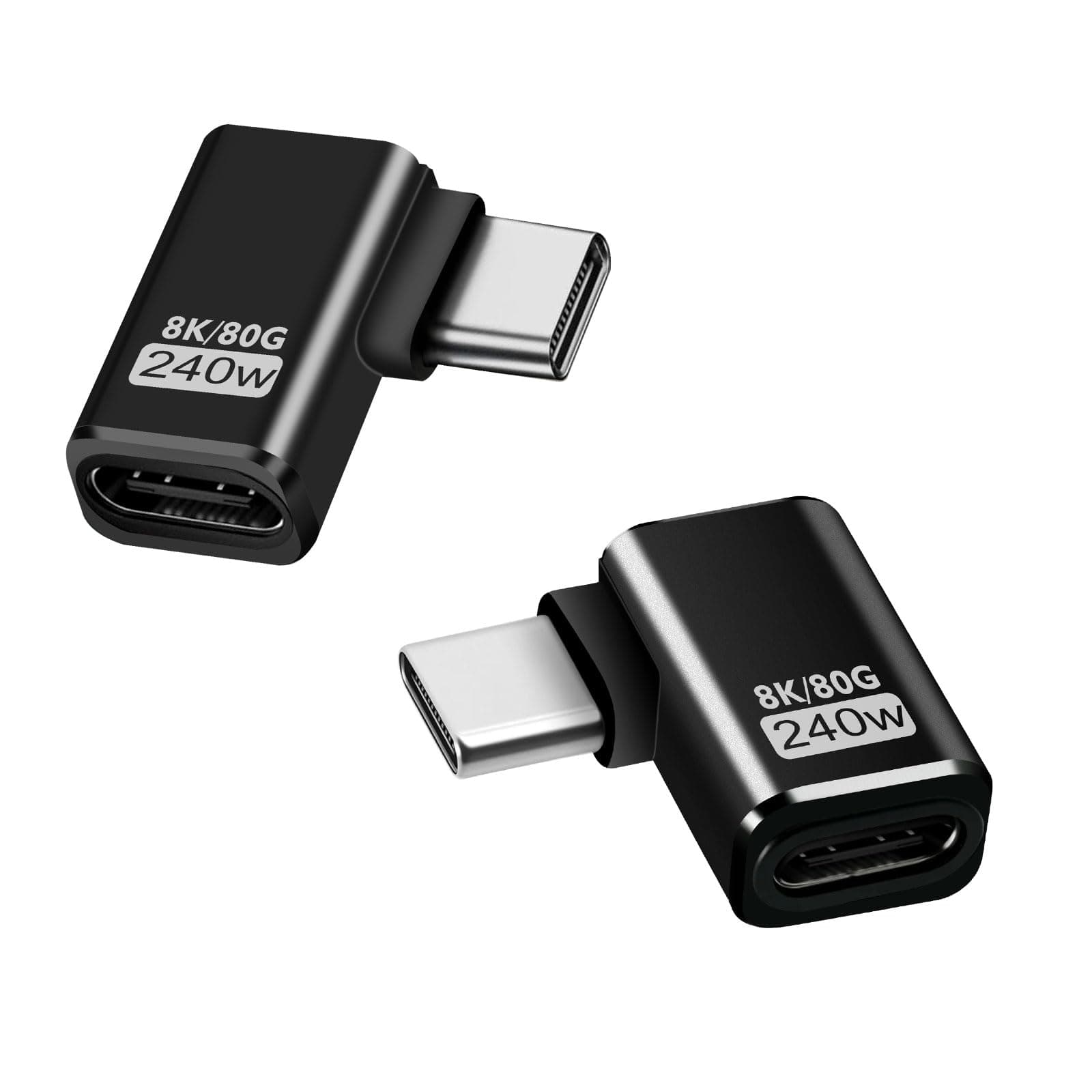 🔌 Puiseno 2 Stück USB-C Adapter - 80Gbps, 240W, Verlustfreie Übertragung! 🚀